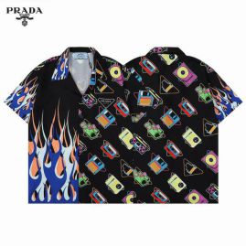 Picture of Prada Shirt Short _SKUPradaM-3XLS11522559